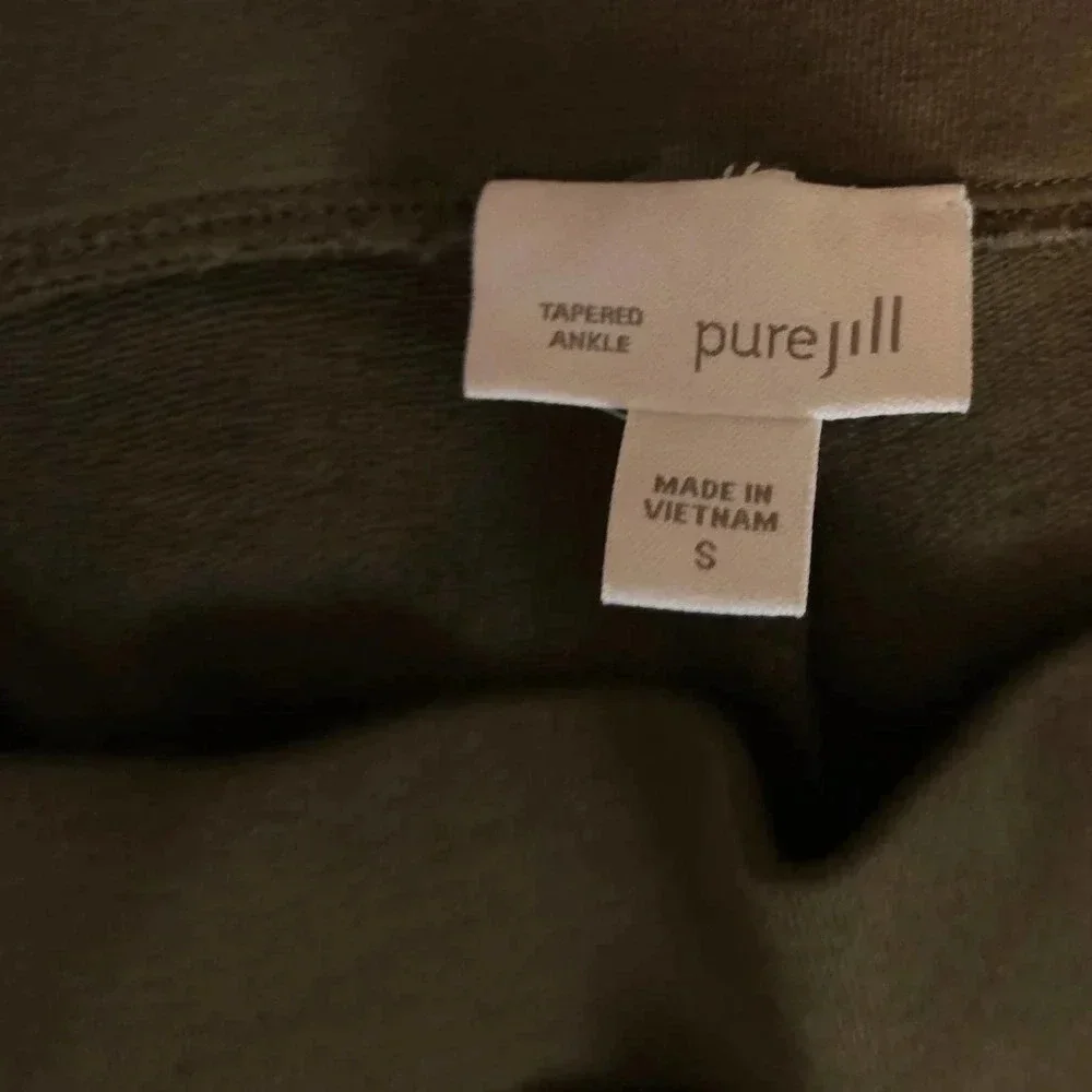 J. Jill PureJill Tapered Ankle Women’s Legging Pants S Green